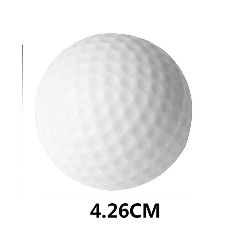 Dsmile White Foam Golf Practice Balls 36 Pack Light Soft Elastic Training Multifunction Sport Balls - Image 2